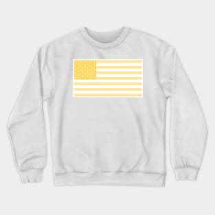 United States Gold Flag Crewneck Sweatshirt